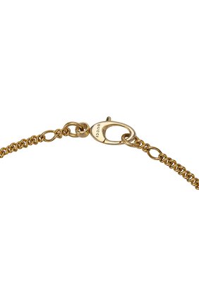 Женское колье GUCCI белого цвета по цене 25400 руб., арт. 412885/J1D50 | Фото 3 Женское колье GUCCI белого цвета, арт. 412885/J1D50 | Фото 3