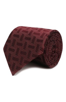 Мужской шелковый галстук GIORGIO ARMANI красного цвета по цене 14150 руб., арт. 360054/9A940 | Фото 1 Мужской шелковый галстук GIORGIO ARMANI красного цвета, арт. 360054/9A940 | Фото 1