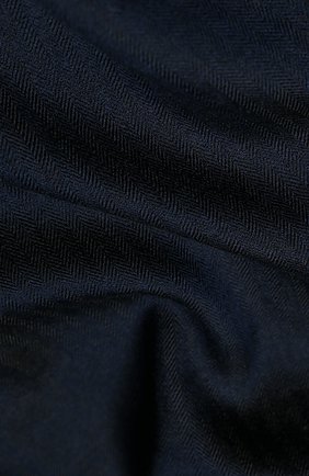 Мужской шарф из смеси кашемира и шелка LORO PIANA темно-синего цвета по цене 67200 руб., арт. FAI7511 | Фото 2 Мужской шарф из смеси кашемира и шелка LORO PIANA темно-синего цвета, арт. FAI7511 | Фото 2