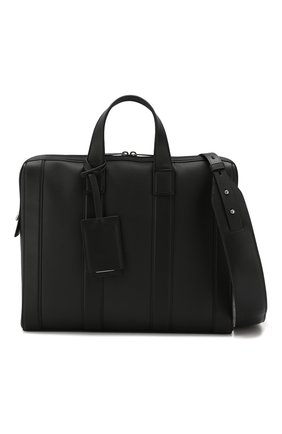 Мужской кожаный портфель BOTTEGA VENETA черного цвета по цене 160000 руб., арт. 573484/VMAW1 | Фото 5 Мужской кожаный портфель BOTTEGA VENETA черного цвета, арт. 573484/VMAW1 | Фото 5