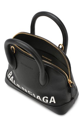 Женская сумка ville xxs BALENCIAGA черная цвета, арт. 550646/00TNM купить в ЦУМ | Фото №4 Сумка Ville XXS Balenciaga черная цвета | Фото №4