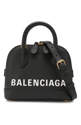 Женская сумка ville xxs BALENCIAGA черная цвета, арт. 550646/00TNM купить в ЦУМ | Фото №6 Сумка Ville XXS Balenciaga черная цвета | Фото №6