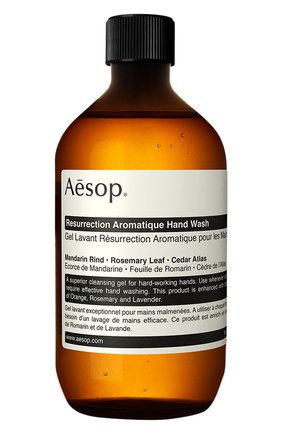 Женского гель для рук resurrection AESOP бесцветного цвета по цене 2520 руб., арт. B500BT13RFS | Фото 1 Женского гель для рук resurrection AESOP бесцветного цвета, арт. B500BT13RFS | Фото 1