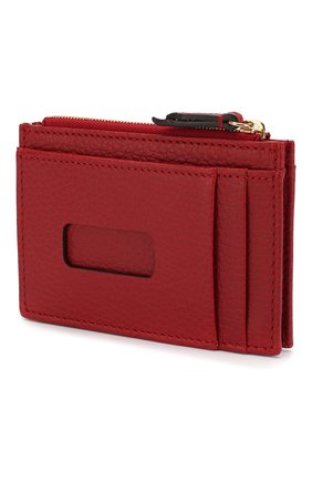 Женский кожаный футляр для кредитных карт GUCCI красного цвета по цене 25800 руб., арт. 574804/CA00G | Фото 2 Женский кожаный футляр для кредитных карт GUCCI красного цвета, арт. 574804/CA00G | Фото 2