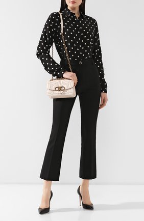 Женская сумка gancini SALVATORE FERRAGAMO кремовая цвета, арт. Z-0716808 купить в ЦУМ | Фото №2 Сумка Gancini Salvatore Ferragamo кремовая цвета | Фото №2