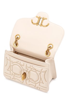 Женская сумка gancini SALVATORE FERRAGAMO кремовая цвета, арт. Z-0716808 купить в ЦУМ | Фото №4 Сумка Gancini Salvatore Ferragamo кремовая цвета | Фото №4