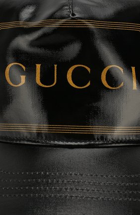 Мужской хлопковая бейсболка GUCCI черного цвета по цене 24100 руб., арт. 426887/4HG80 | Фото 3 Мужской хлопковая бейсболка GUCCI черного цвета, арт. 426887/4HG80 | Фото 3