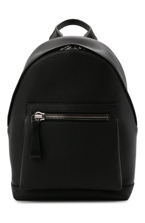 Мужской кожаный рюкзак TOM FORD черного цвета, арт. H0414P-LCL041 | Фото 1 (Материал: Натуральная кожа; Статус проверки: Проверена категория; Размер: large)