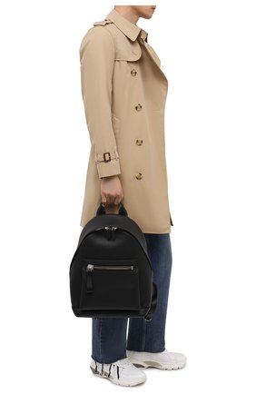Мужской кожаный рюкзак TOM FORD черного цвета, арт. H0414P-LCL041 | Фото 2 (Материал: Натуральная кожа; Статус проверки: Проверена категория; Размер: large)