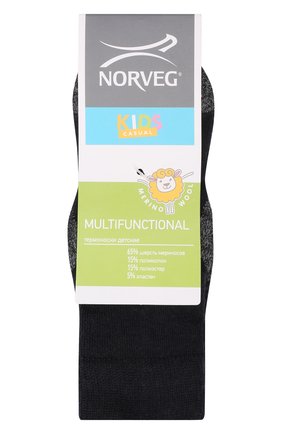 Детские шерстяные носки NORVEG синего цвета по цене 525 руб., арт. 9MURU-013 | Фото 1 Детские шерстяные носки NORVEG синего цвета, арт. 9MURU-013 | Фото 1