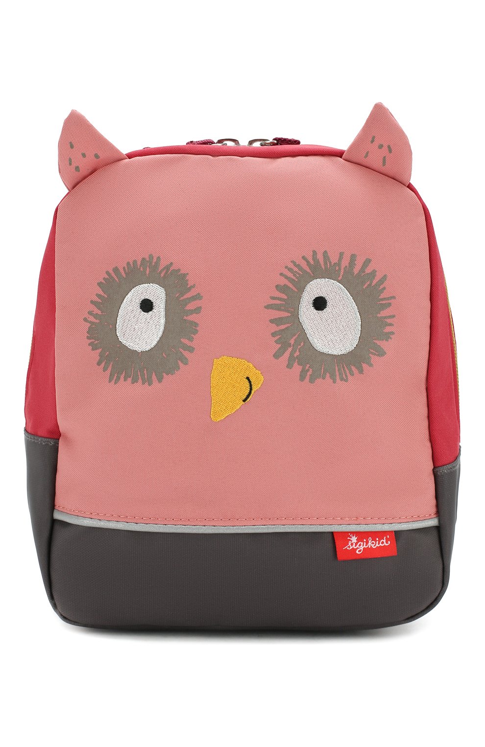 Детская рюкзак сова SIGIKID розового цвета, арт. 24972 | Фото 1 (Статус проверки: Проверено, Проверена категория; Материал: Текстиль)
