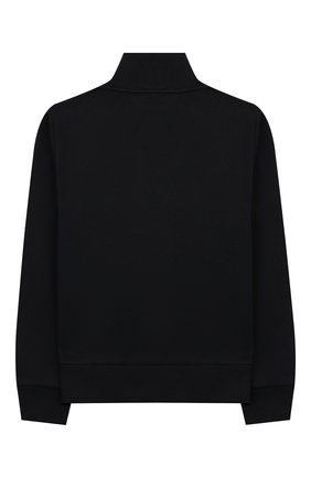 Детский утепленный кардиган MONCLER ENFANT синего цвета по цене 27300 руб., арт. E2-954-84179-05-809D2/12-14A | Фото 2 Детский утепленный кардиган MONCLER ENFANT синего цвета, арт. E2-954-84179-05-809D2/12-14A | Фото 2
