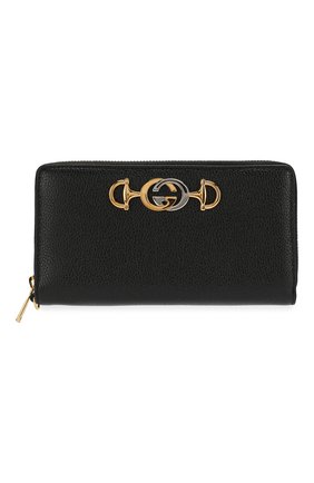 Кожаный кошелек Gucci Zumi | Фото №1 Кожаный кошелек Gucci Zumi | Фото №1