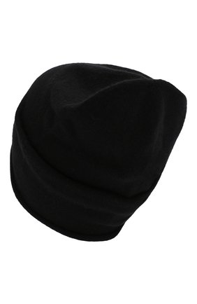 Женская кашемировая шапка GIORGIO ARMANI черного цвета, арт. 797362/9A520 | Фото 2 (Материал: Шерсть, Кашемир, Текстиль; Статус проверки: Проверено, Проверена категория)