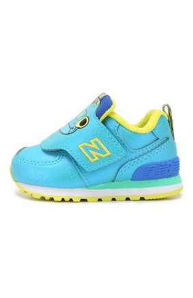 Детские кроссовки 574 NEW BALANCE синего цвета по цене 5000 руб., арт. IV574ZOF/M | Фото 2 Детские кроссовки 574 NEW BALANCE синего цвета, арт. IV574ZOF/M | Фото 2