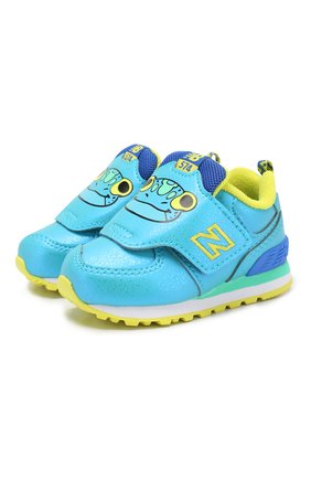 Детские кроссовки 574 NEW BALANCE синего цвета, арт. IV574ZOF/M | Фото 1 (Статус проверки: Проверено, Проверена категория)