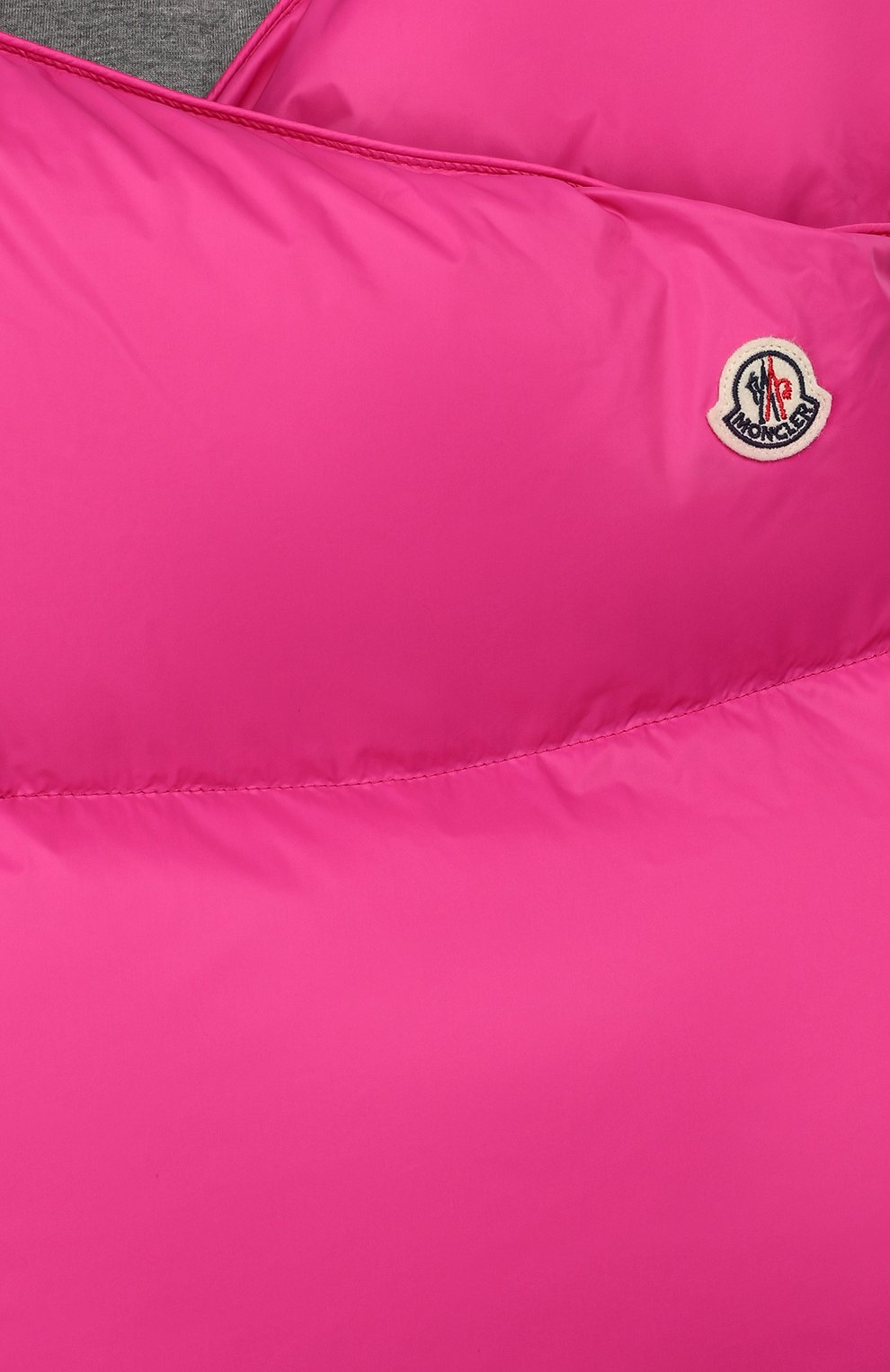 Детский конверт MONCLER ENFANT фуксия цвета по цене 32700 руб., арт. E2-951-00828-05-53079 | Фото 3 Детский конверт MONCLER ENFANT фуксия цвета, арт. E2-951-00828-05-53079 | Фото 3
