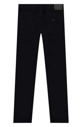 Детские джинсы EMPORIO ARMANI темно-синего цвета по цене 8995 руб., арт. 6G4J45/4D1QZ | Фото 2 Детские джинсы EMPORIO ARMANI темно-синего цвета, арт. 6G4J45/4D1QZ | Фото 2