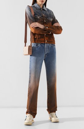 Женские джинсы OFF-WHITE синего цвета по цене 48850 руб., арт. 0WYA001E1977308987B4 | Фото 2 Женские джинсы OFF-WHITE синего цвета, арт. 0WYA001E1977308987B4 | Фото 2