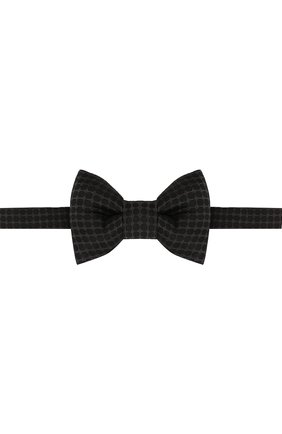 Мужской шелковый галстук-бабочка TOM FORD черного цвета, арт. 6TF36/4CH | Фото 1 (Материал: Шелк, Текстиль)
