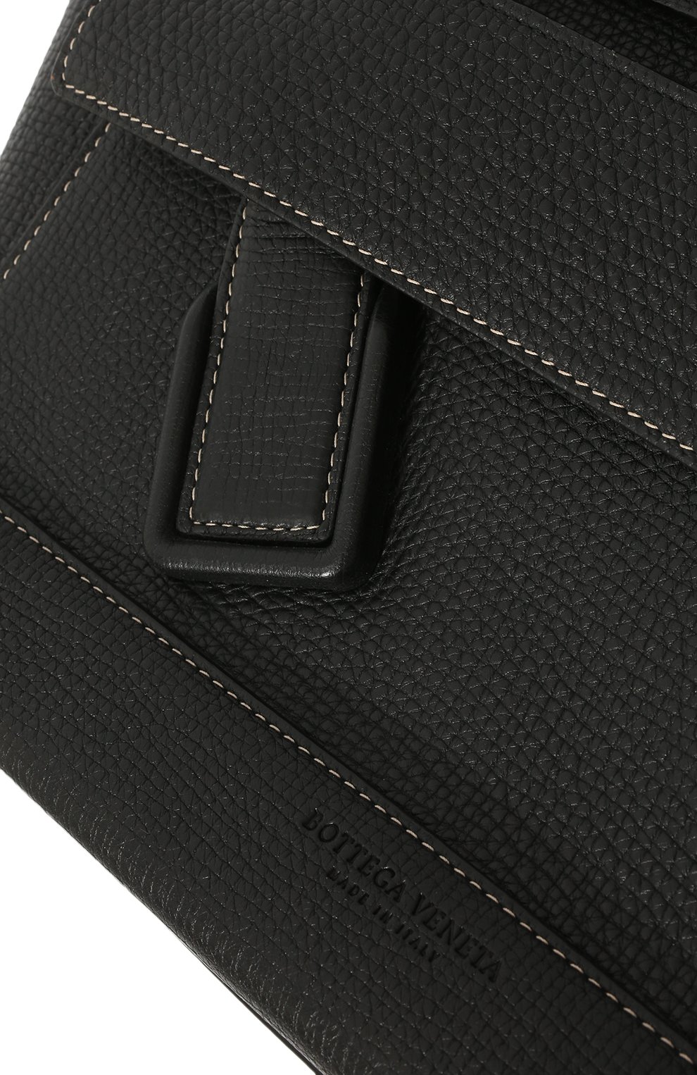Женская сумка arco medium BOTTEGA VENETA черного цвета, арт. 575941/VMA01 | Фото 3 (Сумки-технические: Сумки top-handle; Размер: medium; Материал: Натуральная кожа; Статус проверки: Проверено, Проверена категория)