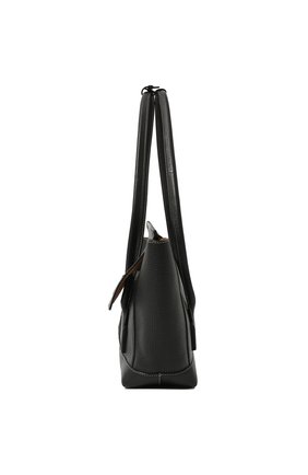 Женская сумка arco medium BOTTEGA VENETA черного цвета, арт. 575941/VMA01 | Фото 4 (Сумки-технические: Сумки top-handle; Размер: medium; Материал: Натуральная кожа; Статус проверки: Проверено, Проверена категория)