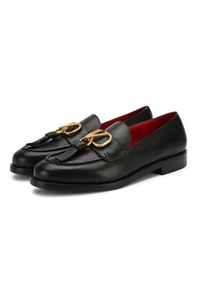 Кожаные лоферы Valentino Garavani Go Logo | Фото №1 Кожаные лоферы Valentino Garavani Go Logo | Фото №1