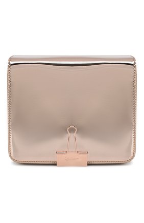 Женская сумка binder clip OFF-WHITE розового цвета по цене 78000 руб., арт. 0WNA011E19720077B500 | Фото 1 Женская сумка binder clip OFF-WHITE розового цвета, арт. 0WNA011E19720077B500 | Фото 1