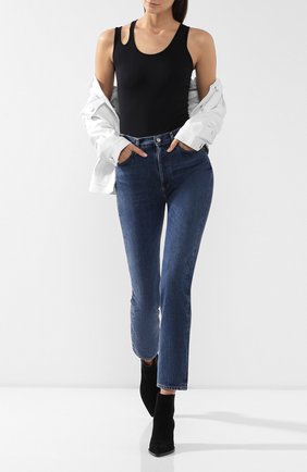 Женская топ HELMUT LANG черного цвета по цене 10950 руб., арт. J04HW523 | Фото 2 Женская топ HELMUT LANG черного цвета, арт. J04HW523 | Фото 2