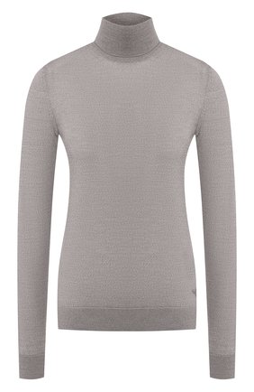 Женская шерстяная водолазка EMPORIO ARMANI серого цвета по цене 16250 руб., арт. 8N2MZU/2M9DZ | Фото 1 Женская шерстяная водолазка EMPORIO ARMANI серого цвета, арт. 8N2MZU/2M9DZ | Фото 1