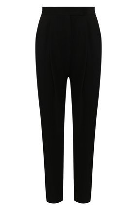 Женские брюки EMPORIO ARMANI черного цвета по цене 24800 руб., арт. 6G2P8A/2JFAZ | Фото 1 Женские брюки EMPORIO ARMANI черного цвета, арт. 6G2P8A/2JFAZ | Фото 1