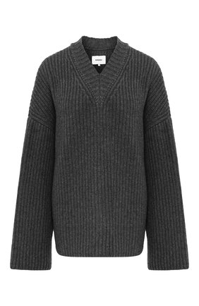 Женская свитер NANUSHKA бежевого цвета по цене 23150 руб., арт. M0G_TAUPE_CASHMERE BLEND RIB | Фото 1 Женская свитер NANUSHKA бежевого цвета, арт. M0G_TAUPE_CASHMERE BLEND RIB | Фото 1
