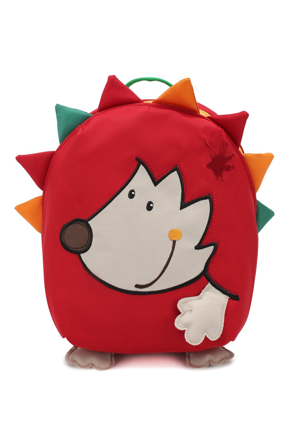 Детская рюкзак ежик SIGIKID бордового цвета, арт. 24619 | Фото 1 (Статус проверки: Проверено, Проверена категория; Материал: Текстиль)