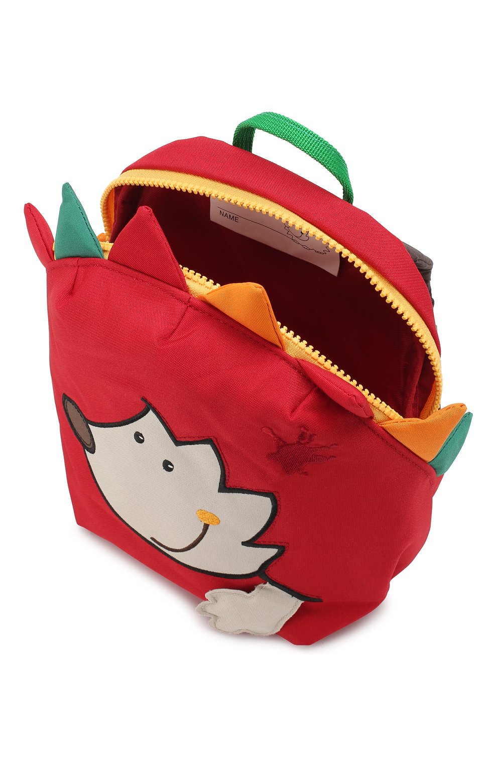 Детская рюкзак ежик SIGIKID бордового цвета, арт. 24619 | Фото 3 (Статус проверки: Проверено, Проверена категория; Материал: Текстиль)