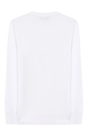 Детская хлопковый лонгслив DSQUARED2 белого цвета по цене 8270 руб., арт. DQ03KZ-D00MQ | Фото 2 Детская хлопковый лонгслив DSQUARED2 белого цвета, арт. DQ03KZ-D00MQ | Фото 2