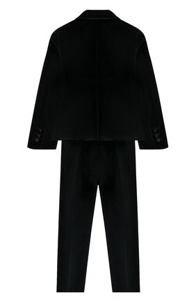 Детский костюм из пиджака и брюк DAL LAGO темно-синего цвета, арт. N062/7712/4-6 | Фото 2 (Материал подклада: Вискоза; Материал внешний: Хлопок; Статус проверки: Проверено; Рукава: Длинные; Кросс-КТ: костюм; Мальчики-школьная форма: Костюмы; Региональные ограничения белый список (Axapta Mercury): RU; Ростовка одежда: 4 года | 104 см, 5 лет | 110 см, 6 лет | 116 см)