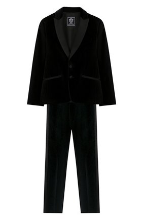 Детский костюм из пиджака и брюк DAL LAGO темно-синего цвета, арт. N062/7712/7-12 | Фото 1 (Статус проверки: Проверено; Рукава: Длинные; Материал внешний: Хлопок; Материал подклада: Вискоза; Кросс-КТ: костюм; Мальчики-школьная форма: Костюмы; Региональные ограничения белый список (Axapta Mercury): RU; Ростовка одежда: 10 - 11 лет | 140 - 146см, 12 лет | 152 см, 7 лет | 122 см, 8 лет | 128 см, 9 лет | 134 см)