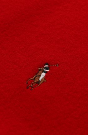 Мужской шерстяной шарф POLO RALPH LAUREN красного цвета по цене 6995 руб., арт. 449775968 | Фото 2 Мужской шерстяной шарф POLO RALPH LAUREN красного цвета, арт. 449775968 | Фото 2