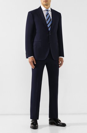 Мужской шерстяной костюм CORNELIANI синего цвета по цене 138000 руб., арт. 847268-9818150/92 Q1 | Фото 1 Мужской шерстяной костюм CORNELIANI синего цвета, арт. 847268-9818150/92 Q1 | Фото 1