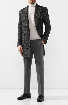 Мужские шерстяные брюки CORNELIANI серого цвета по цене 27300 руб., арт. 845264-9818111/02 | Фото 2 Мужские шерстяные брюки CORNELIANI серого цвета, арт. 845264-9818111/02 | Фото 2