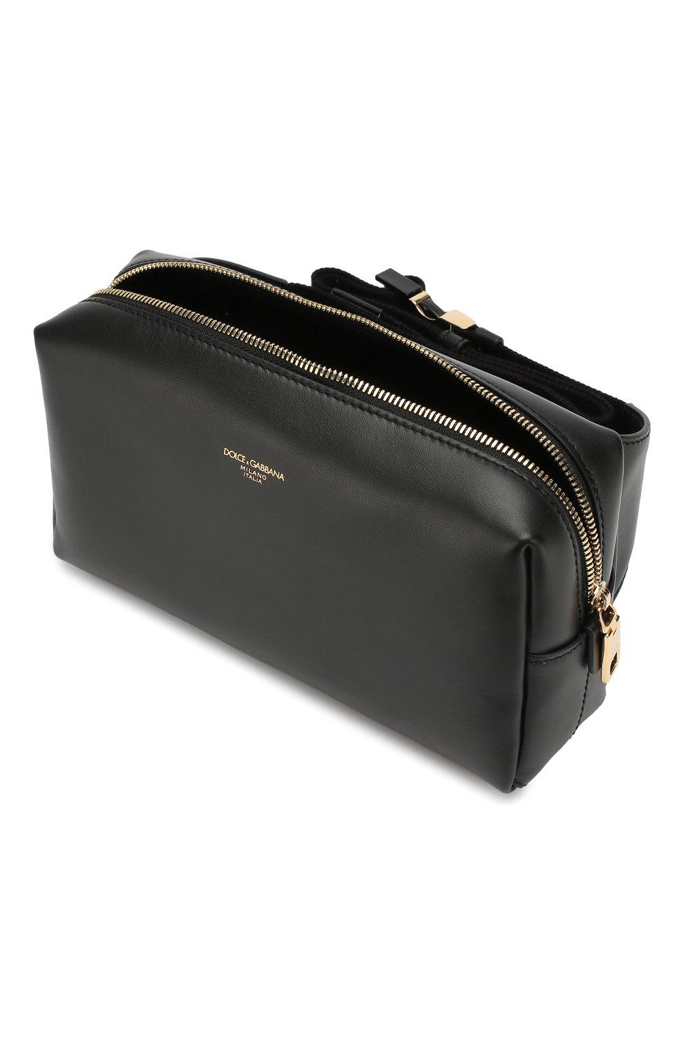 Мужская кожаная поясная сумка montreale DOLCE & GABBANA черного цвета по цене 49950 руб., арт. BM1750/AC954 | Фото 4 Мужская кожаная поясная сумка montreale DOLCE & GABBANA черного цвета, арт. BM1750/AC954 | Фото 4