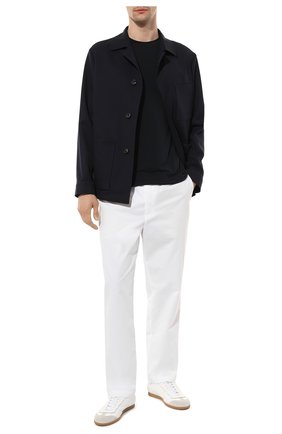 Мужская лонгслив из вискозы GIORGIO ARMANI темно-синего цвета по цене 29450 руб., арт. 3GST51/SJP4Z | Фото 2 Мужская лонгслив из вискозы GIORGIO ARMANI темно-синего цвета, арт. 3GST51/SJP4Z | Фото 2 (Длина (для топов): Стандартные; Рукава: Длинные; Статус проверки: Проверено, Проверена категория; Принт: Без принта; Стили: Кэжуэл; Материал внешний: Вискоза; Мужское Кросс-КТ: Лонгслив-одежда; Региональные ограничения белый список (Axapta Mercury): RU)