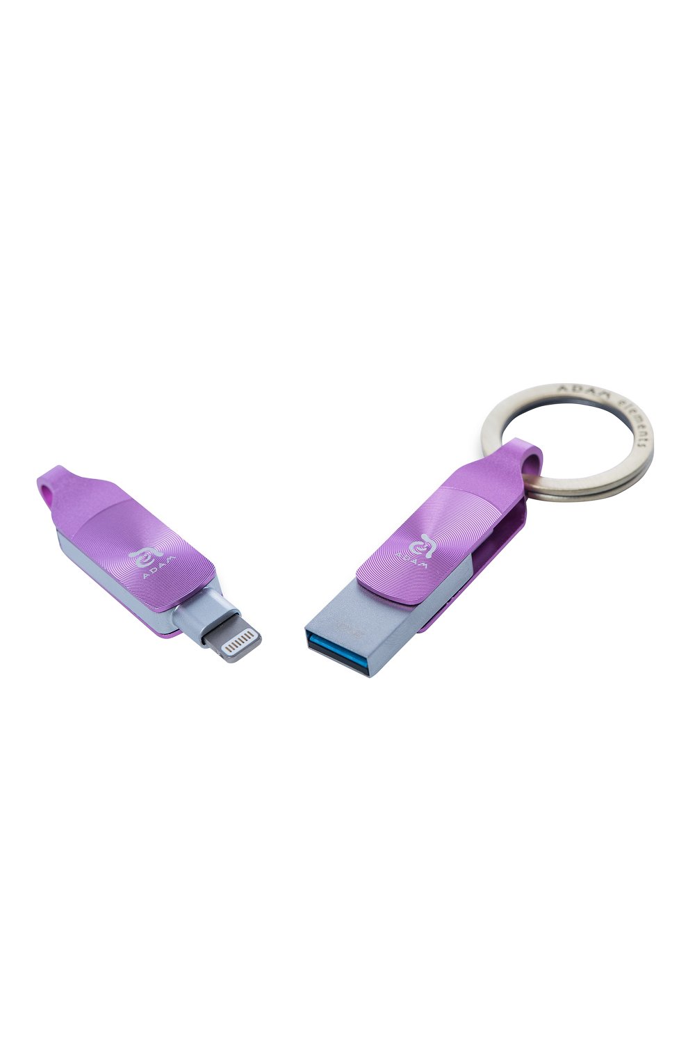 Мужской флеш-накопитель iklips duo+ 64gb ADAM ELEMENTS фиолетового цвета по цене 9580 руб., арт. ADRAD64GKLDPRC | Фото 2 Мужской флеш-накопитель iklips duo+ 64gb ADAM ELEMENTS фиолетового цвета, арт. ADRAD64GKLDPRC | Фото 2
