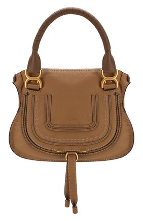 Женская сумка marcie small CHLOÉ светло-коричневого цвета по цене 122000 руб., арт. CHC17WS928161 | Фото 1 Женская сумка marcie small CHLOÉ светло-коричневого цвета, арт. CHC17WS928161 | Фото 1