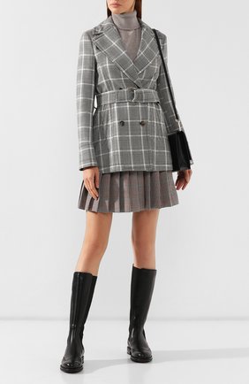 Женские кожаные сапоги SANTONI черного цвета по цене 44200 руб., арт. WSEK58203SMCTNL0N01 | Фото 2 Женские кожаные сапоги SANTONI черного цвета, арт. WSEK58203SMCTNL0N01 | Фото 2