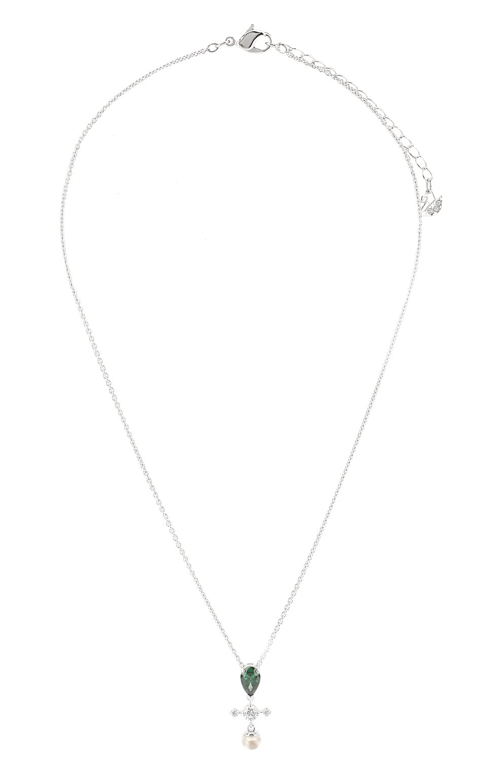 Женская подвеска perfection SWAROVSKI серебряного цвета, арт. 5493103 | Фото 1