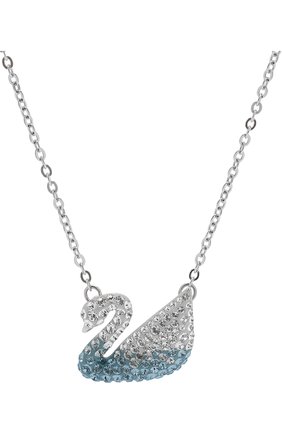 Женская подвеска iconic swan SWAROVSKI серебряного цвета по цене 5980 руб., арт. 5512095 | Фото 3 Женская подвеска iconic swan SWAROVSKI серебряного цвета, арт. 5512095 | Фото 3