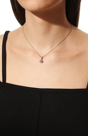 Женская подвеска solitaire SWAROVSKI серебряного цвета по цене 7490 руб., арт. 5472635 | Фото 2 Женская подвеска solitaire SWAROVSKI серебряного цвета, арт. 5472635 | Фото 2