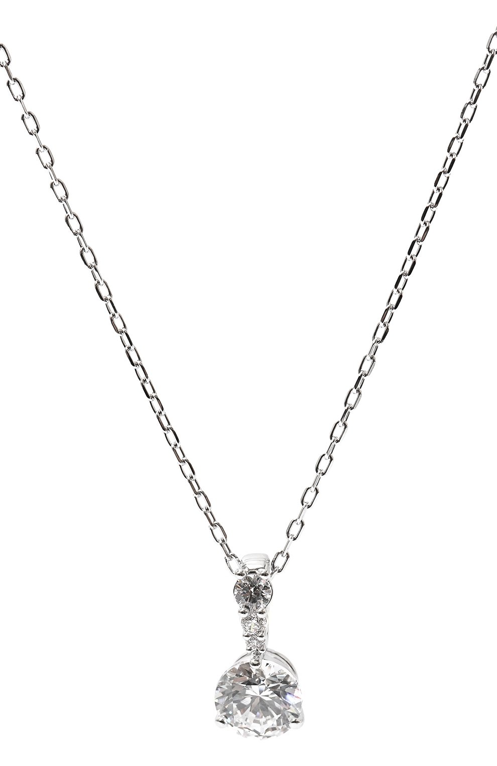 Женская подвеска solitaire SWAROVSKI серебряного цвета по цене 7490 руб., арт. 5472635 | Фото 3 Женская подвеска solitaire SWAROVSKI серебряного цвета, арт. 5472635 | Фото 3