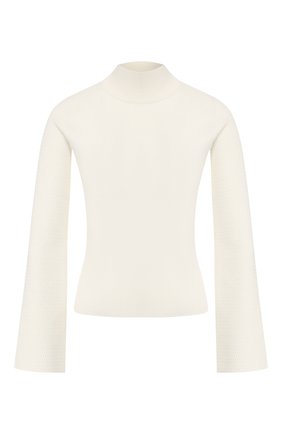 Женская водолазка EMPORIO ARMANI белого цвета по цене 21500 руб., арт. 6G2MU9/2M37Z | Фото 1 Женская водолазка EMPORIO ARMANI белого цвета, арт. 6G2MU9/2M37Z | Фото 1